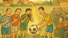 Barzelletta: Pallone troppo educato per la rete