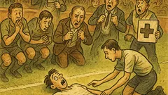 Barzelletta: Nel calcio basta una carezza