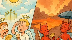 Barzelletta: un fisico calcola Paradiso e Inferno