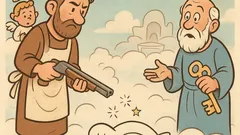 Barzelletta: Tutto tranquillo in Paradiso, poi...