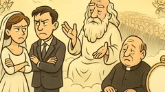 Barzelletta: Una coppia finisce in Paradiso