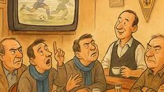 Barzelletta: Al bar, nemico? La TV italiana