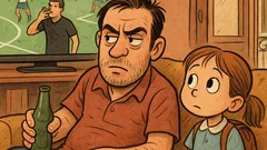 Barzelletta: Papà sul divano, birra e partita