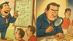 Barzelletta: Il mister capisce di calcio?