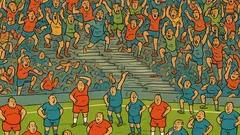 Barzelletta: Il vero sport è andare allo stadio