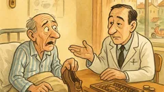 Barzelletta: Insomma, dottore, tirando le cuoia…