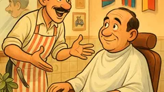 Barzelletta: Barbiere, per chi tifi?