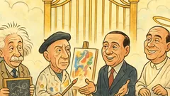 Barzelletta: Muore Einstein, San Pietro lo ferma