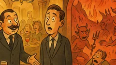 Barzelletta: un epicureo finisce all’Inferno…