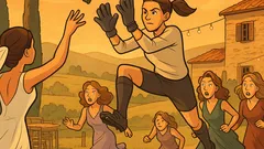 Barzelletta: Bouquet parato dalla portiera in Toscana