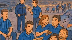 Barzelletta: Fuori al primo turno, festa continua