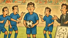 Battuta: Se non riesci a segnare da solo…