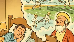 Barzelletta: Un tennista sogna San Pietro