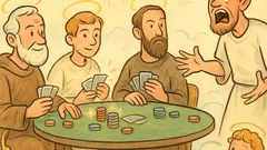 Barzelletta: partita di poker in Paradiso...