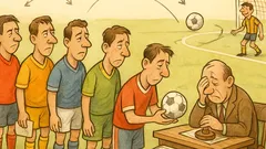 Barzelletta: Calciatori come Poste Italiane