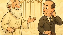 Barzelletta: Un marito muore e va in Paradiso